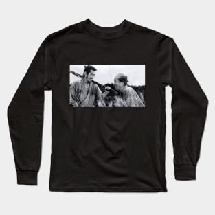 Seven Samurai Akira Kurosawa Toshiro Mifune Long Sleeve T-Shirt